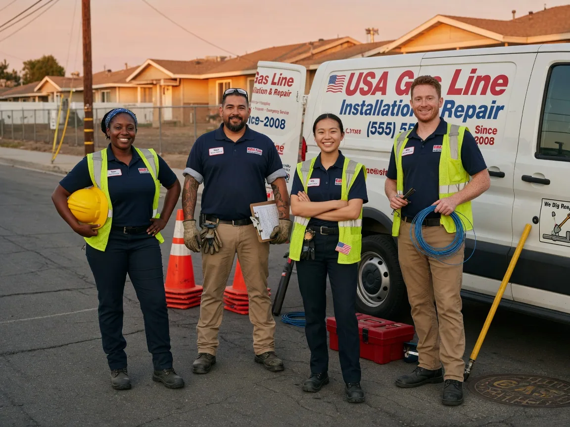 Gas Line Installation company in Harper, KS